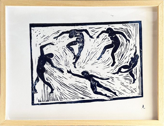 Blue Dance with Matisse